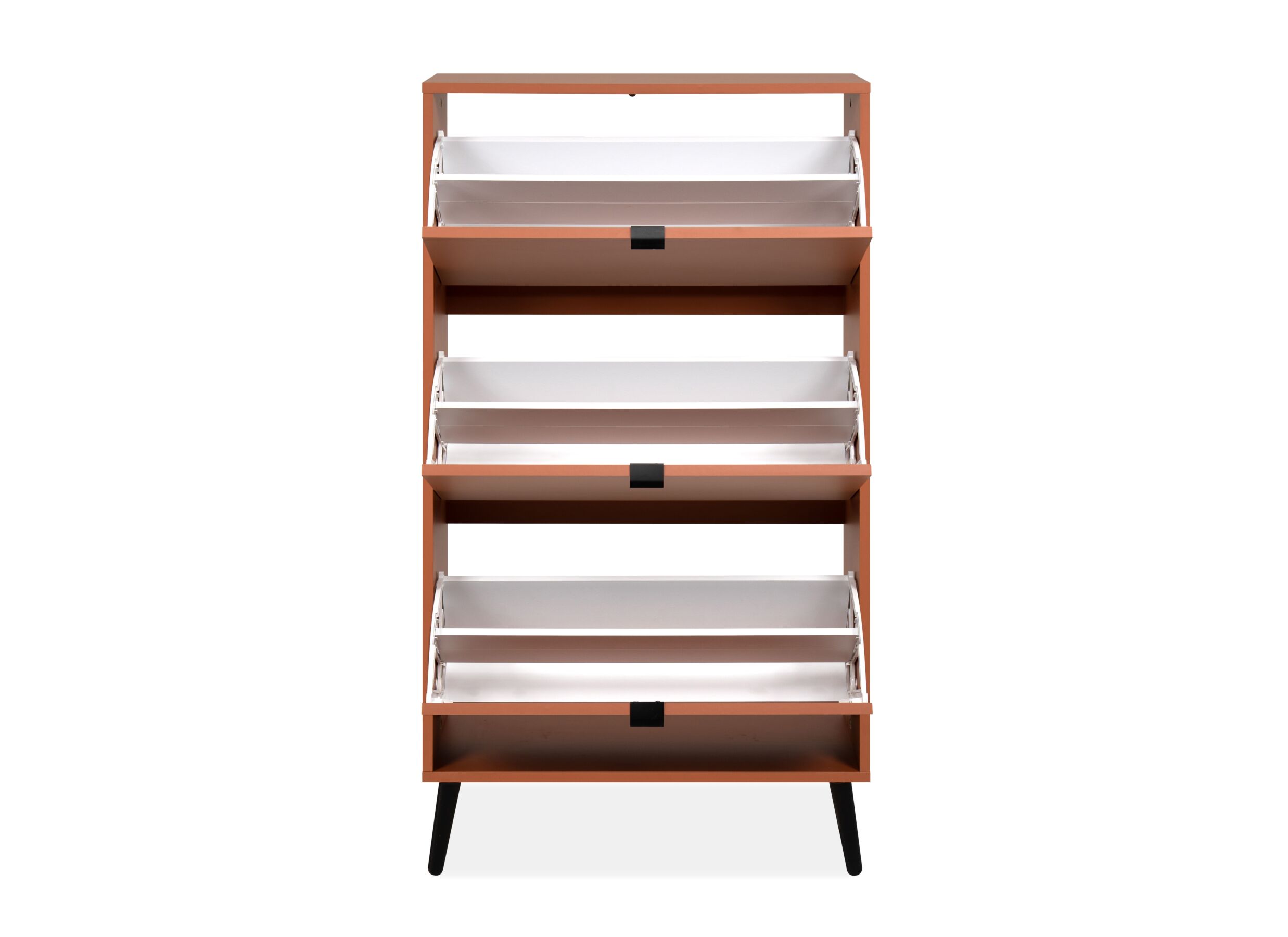 Disposition - Armoire à chaussures Vigo 70x24x125cm - mélamine - terra