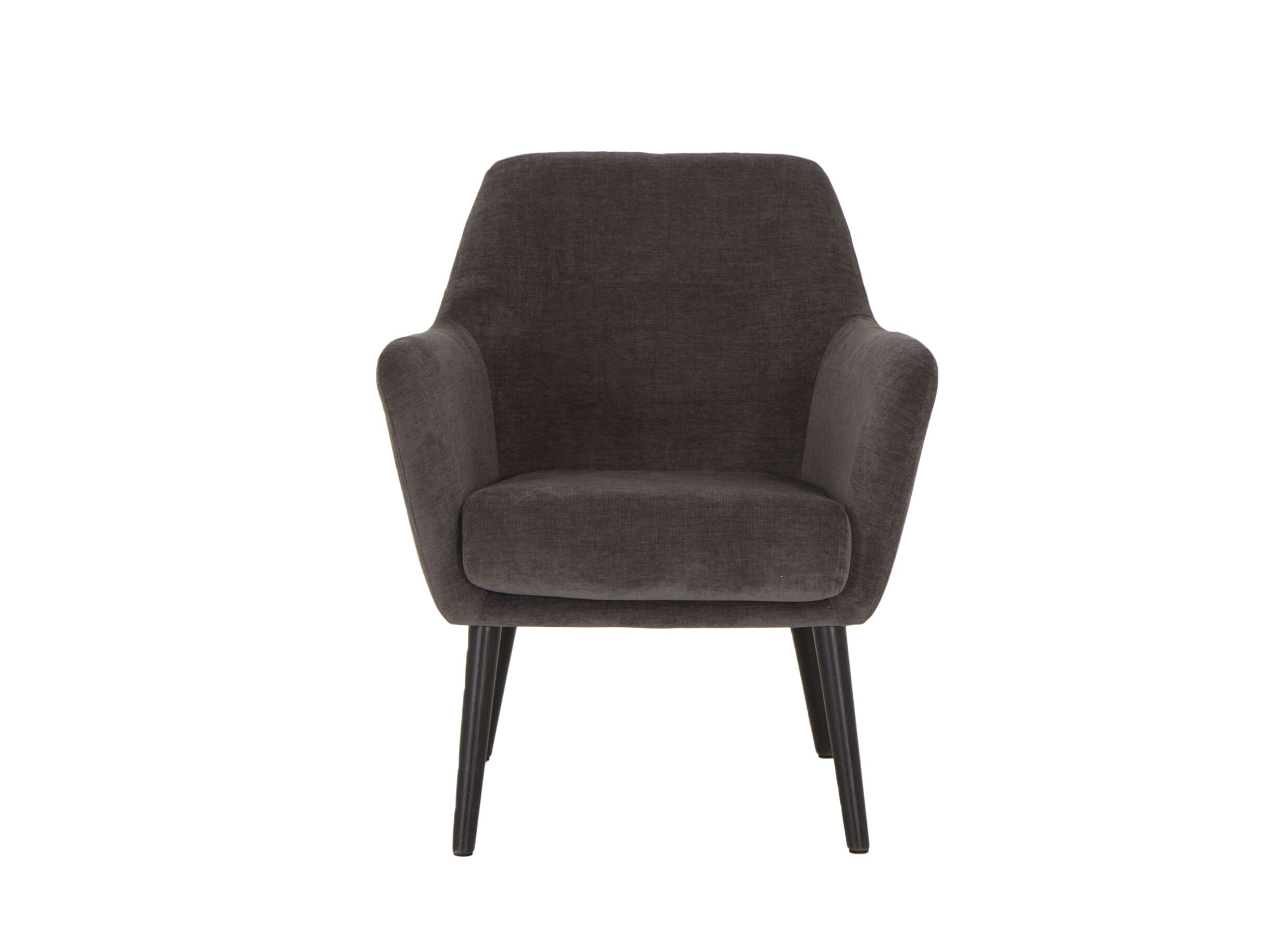 Fauteuil Pacha 70x60x82cm - stof - grijs