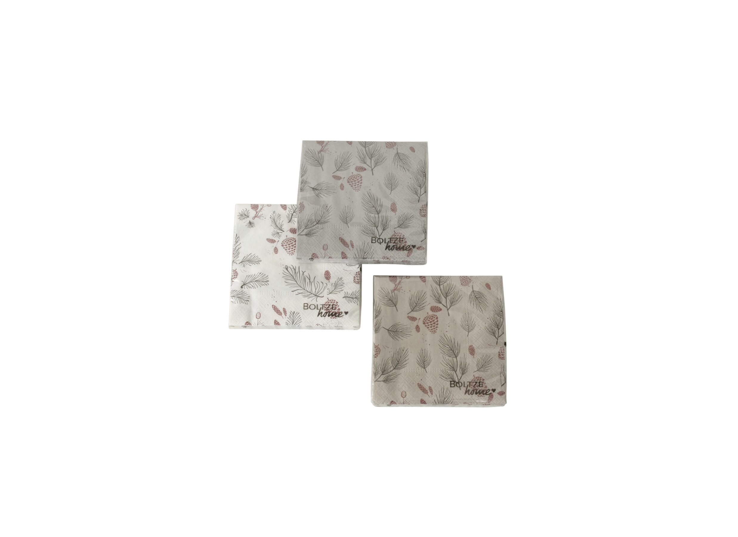Serviette Pino 17x17cm multicolor 20 stuks