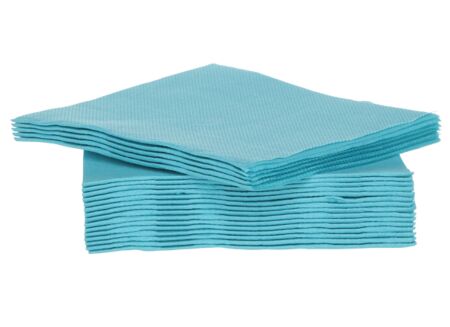 Serviette CT Prof 25x25cm turquoise, 40 stuks