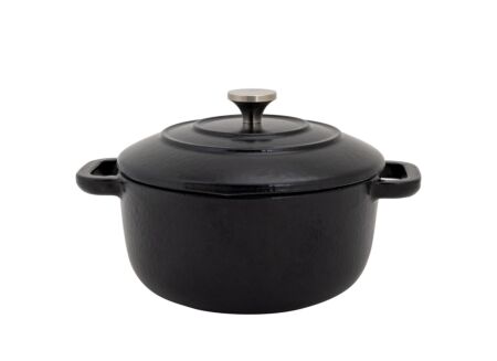 Stoofpot Fontestic Mini Ø12cm - gietijzer - zwart