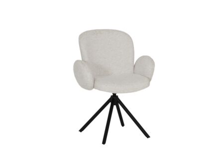 Draaistoel Josea polyestervezel - beige