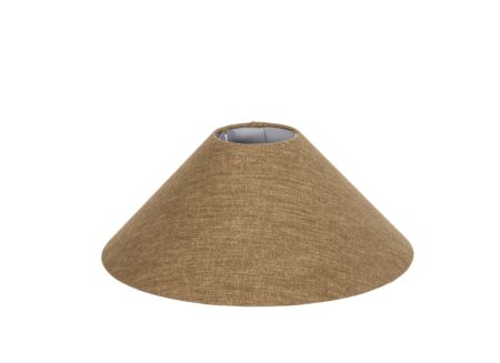 Lampenkap &Oslash;50cm - stof - caramel