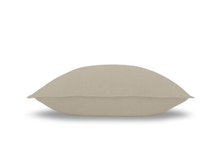 Kussensloop Cupido 65x65cm - katoen - zand - set van 2