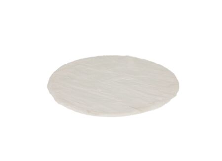 Rond tapijt Serene Ø90cm - nepbont - ivory