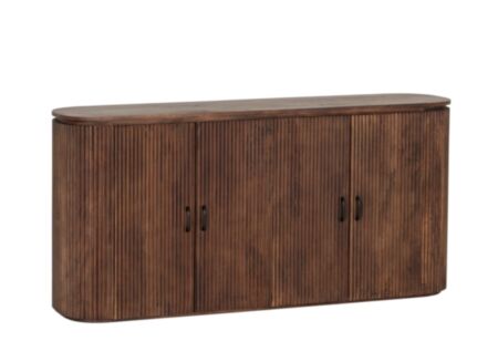 Dressoir Natale 180cm - mango massief - bruin
