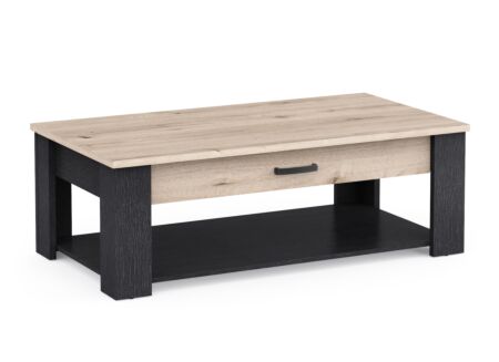 Salontafel Aubrac 120x64cm - decor - royal oak & ebben