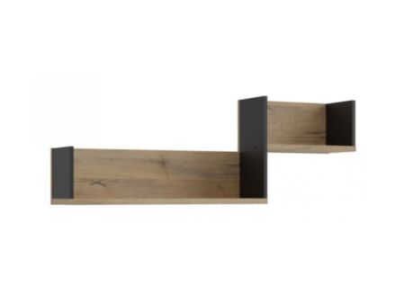 Wandplank Oriental Tree 125,6x21,9x43,2cm - meubelplaat - bartex eik