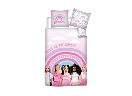 Dekbedovertrek Barbie 140x200cm katoen