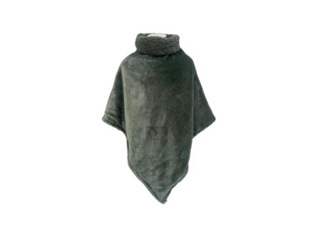 Poncho Kopenhagen microvezel mosgroen