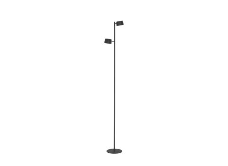 Staande lamp Squad LED H150cm - metaal - zwart dimbaar