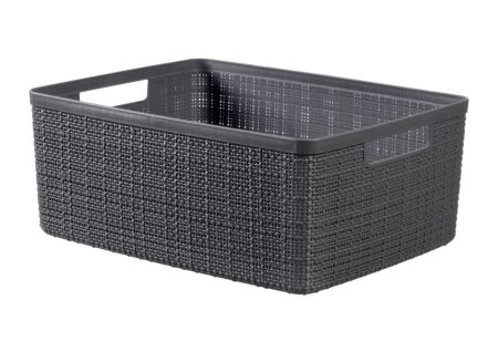 Opbergbox Jute 36,2x28,2x14,5cm
