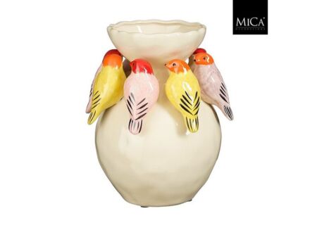 Vaas Birdy H25cm - keramiek - multicolor