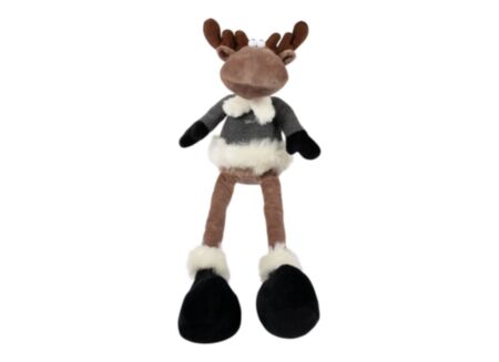 Knuffel Hert Ruby L H30cm - polyester - multicolor