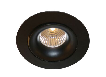 Inbouwspot zwart richtbaar 50W GU10