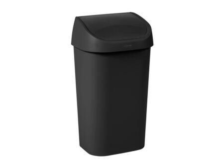Vuilnisbak Mistral Swing 50L zwart