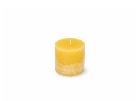 Bougie Ø10x10cm - paraffine - jaune Bougie Ø10x10cm - paraffine - jaune