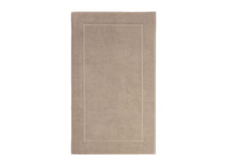 Badmat London 70x120cm - katoen - brons met antislip