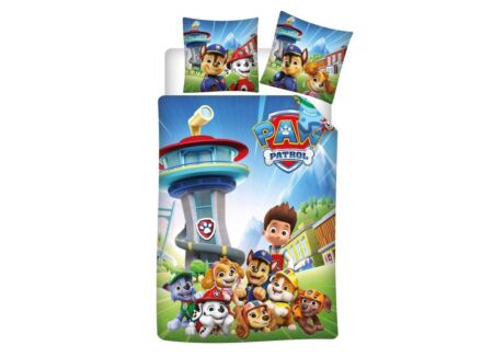 Dekbedovertrek Paw Patrol 140x200cm - polykatoen - multicolor