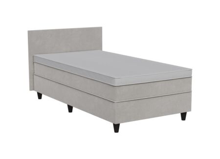 Bedbox BOX53 100x200cm - stof - taupe