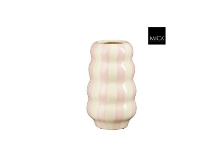 Vaas Polly H24cm - keramiek - roze