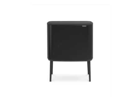 Touch Bin Bo Brabantia 11+23L zwart