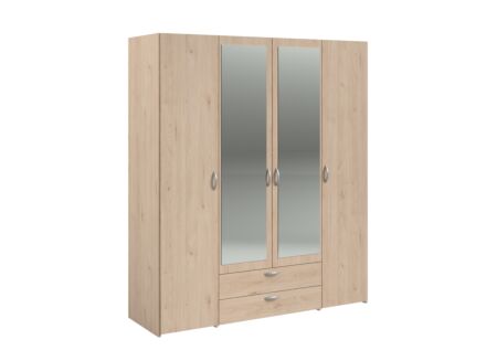 Kleerkast Daily 2 160cm - melamine - jackson oak