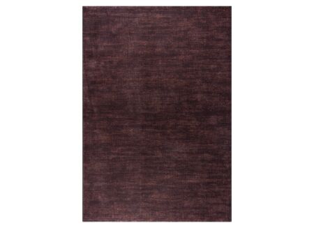 Tapis Aspero 120x170cm - polypropylène thermofixé - bordeaux