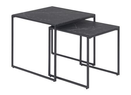 Bijzettafel 50x50cm, set van 2