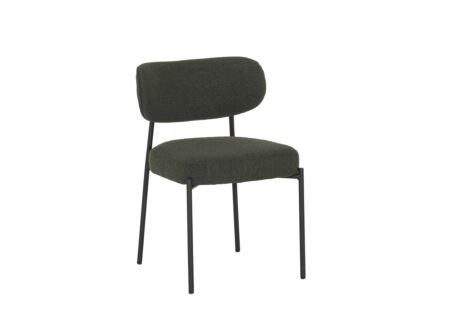 Stoel Alien 43x43x66cm - stof - groen