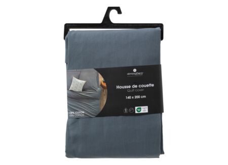 Dekbedovertrek 140x220cm - katoen - orage excl. kussenslopen