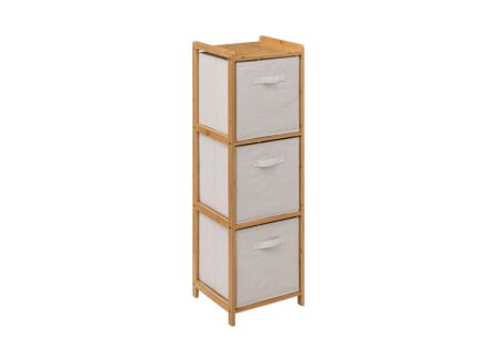 Ladekast Tidy 33x35x109,5cm - bamboe - naturel