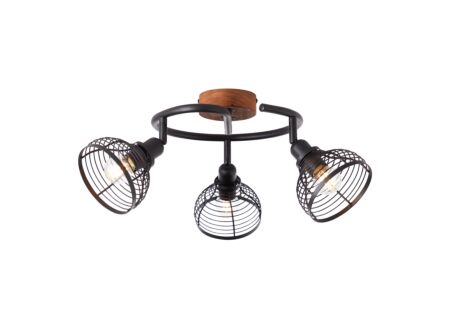 Opbouwspot Avia met 3 spots 3x40W E14