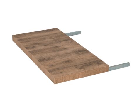 Verlengblad 100x50cm - meubelplaat - scarlet eik
