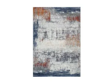 Tapis Aspero 240x330cm poils courts - Tapis Aspero 240x330cm - polyester - multicolore