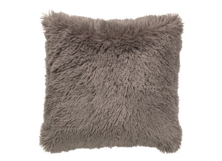 Kussen Fluffy 45x45cm - stof - driftwood