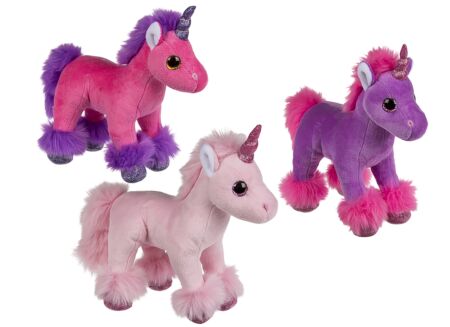 Knuffel Plush Unicorn H18cm
