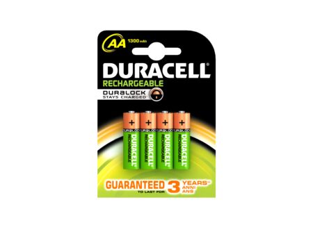 Batterij Duracell AA 1,2V Rechargeable