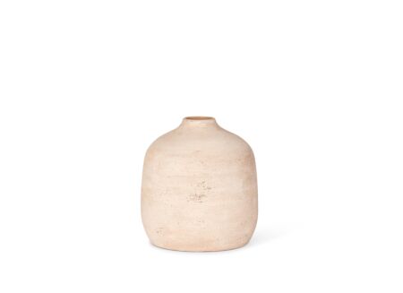 Vaas H29cm - stoneware - beige