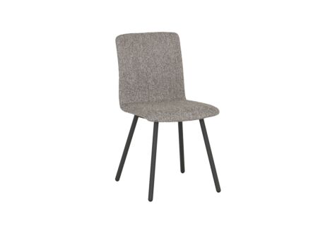Stoel Pisa 44,5x55,5x82cm - polyestervezel/staal - fossil