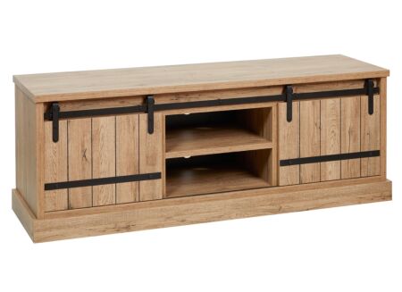 Tv-meubel Piero 164cm - meubelplaat - scarlet oak