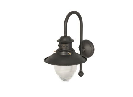 Wandlamp buiten Biliardo Brons 60W E27