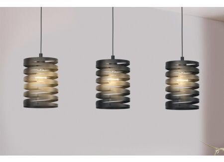 Hanglamp Cremella 94x18cm 3x40W E27