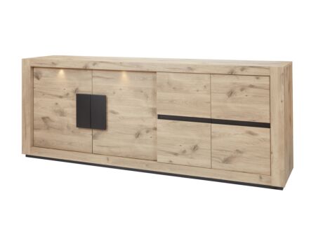 Dressoir Sanmarino 240cm - melamine - canyon oak