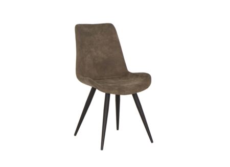 Stoel Fuel 52x60x85,5cm - staal - bruin