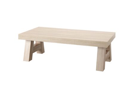 Salontafel Orange 135x43x68cm - natuurlijke elm - naturel