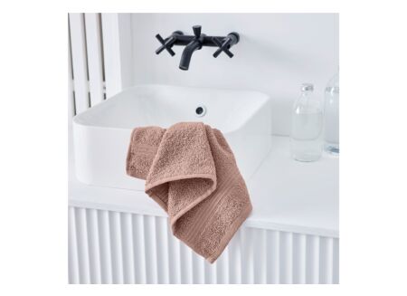 Handdoek Essential 30x50cm rose des sables