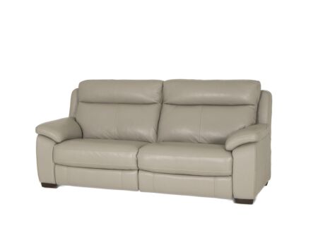 Zetel Mohawk 2,5-zit - leder - grijs