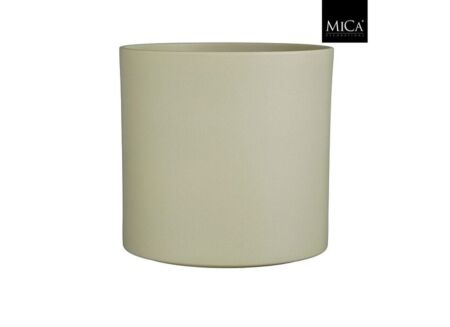 Bloempot Era H31cm - keramiek - munt groen