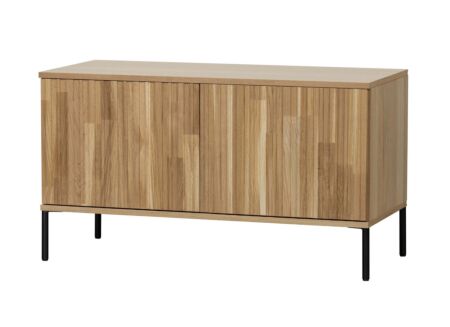 Tv-meubel New Gravure 100x44x56cm - eik fineer - naturel